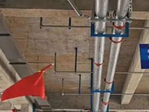 乌海管廊支架的安装方法